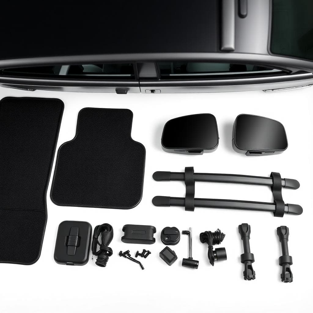 Accessories auto parts and components